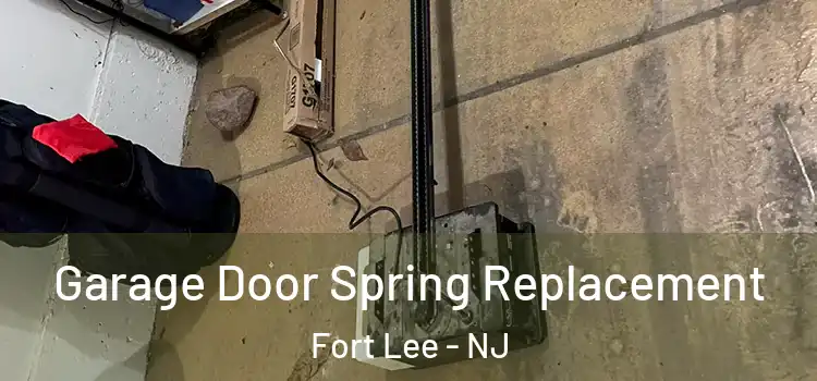  Garage Door Spring Replacement Fort Lee - NJ